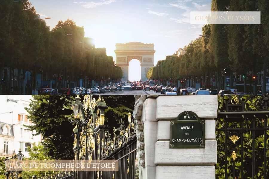 Đại Lộ Champs - Élysées và Quảng Trường Khải Hoàn Môn