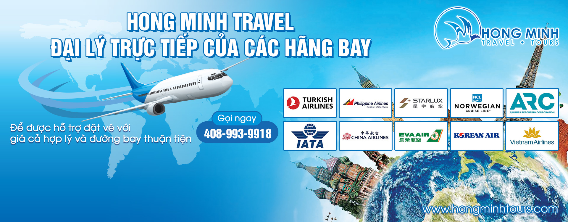 San Jose Travel & Tours – Hong Minh Tours, Inc.